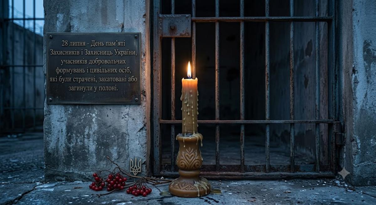 28 липня — День вшанування пам’яті захисників та цивільних, які загинули у полоні