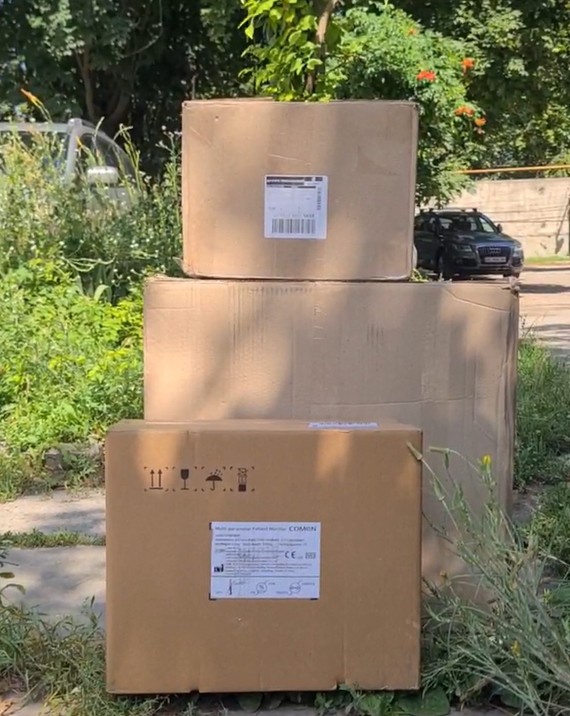 Ноші та монітор пацієнта для евакуації: допомога від Олександра Речицького