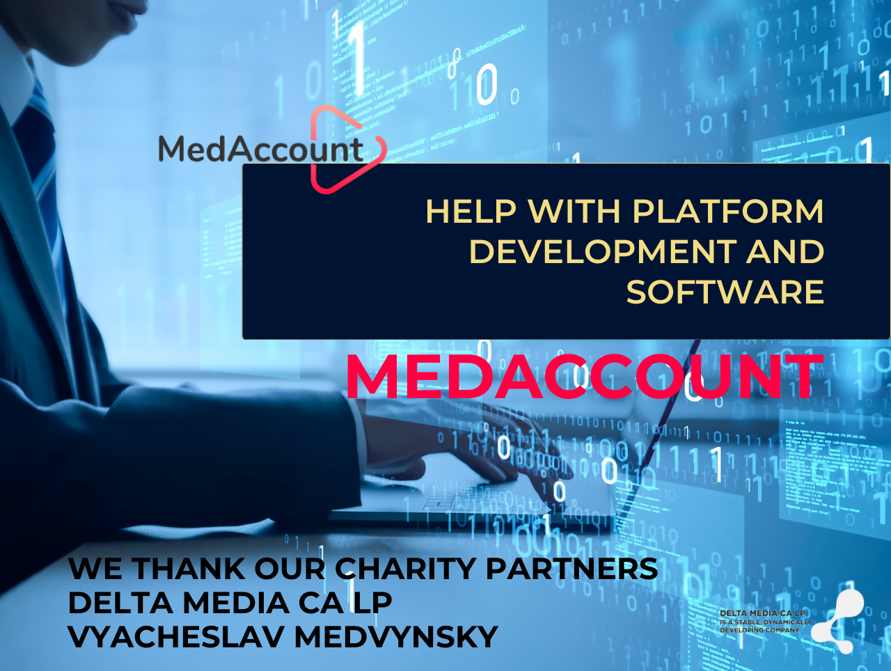 Charity: MEDACCOUNT Development and Software