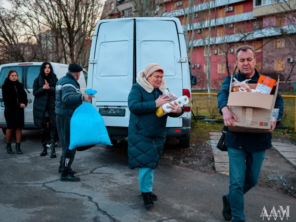 HUMANITARIAN AID FROM AAM: THE CITY OF DNIPRO, TO THE CITIZENS WHO WERE INJURED ON 14.01.23 AT PEREMOHA STREET
