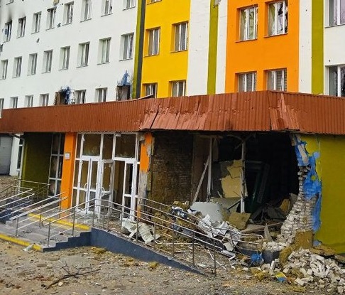 “The hospital was badly damaged.” An emergency medical center was opened in Trostyanets, Sumy Region