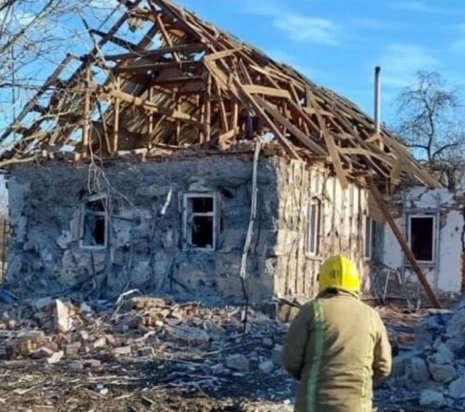 Окупанти обстріляли село в Запорізькій області
